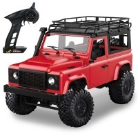 Радиоуправляемый внедорожник Land Rover Defender 4WD 1:12 (MN-90-RED)