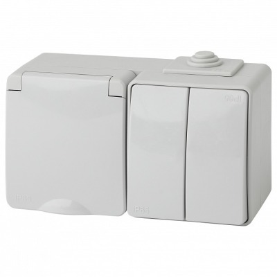 Блок с розеткой и выключате...