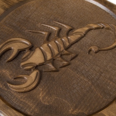 Нарды резные "Скорпион", Ustyan (28943)