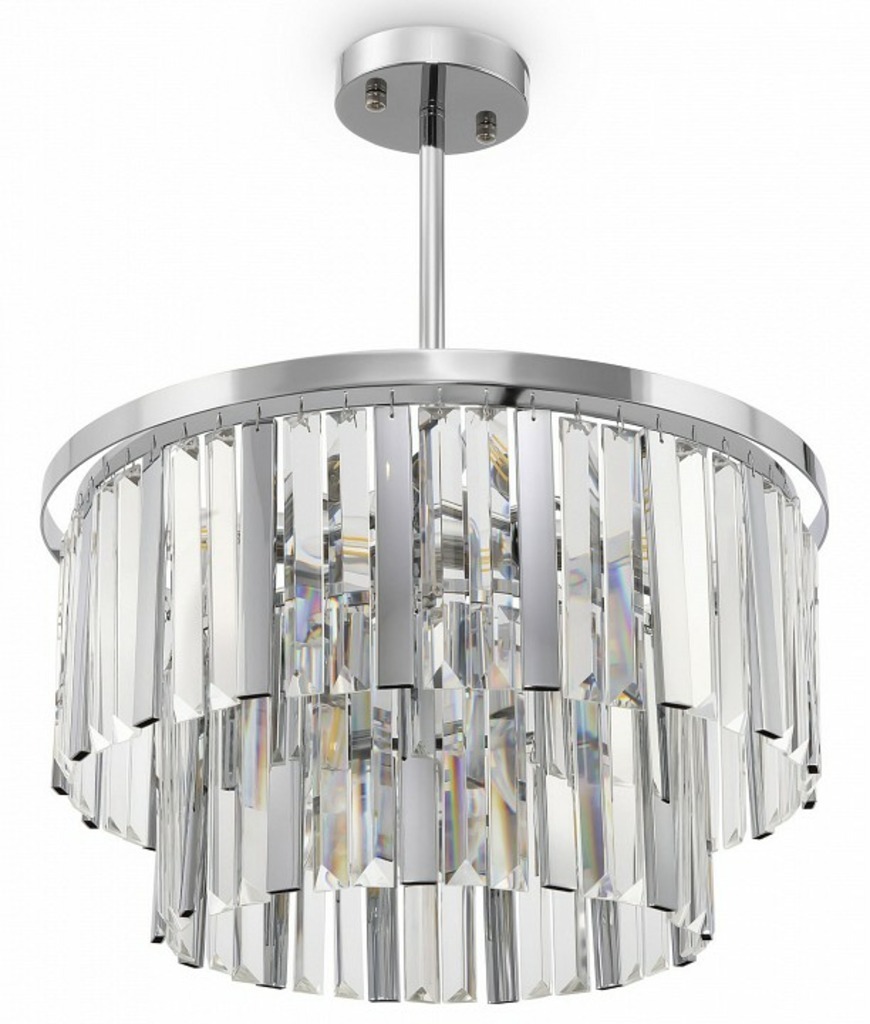 Фото Люстра на штанге Freya Viviane FR11001PL-08CH MY_FR11001PL-08CH - интернет-магазин МегаТерем в Москве