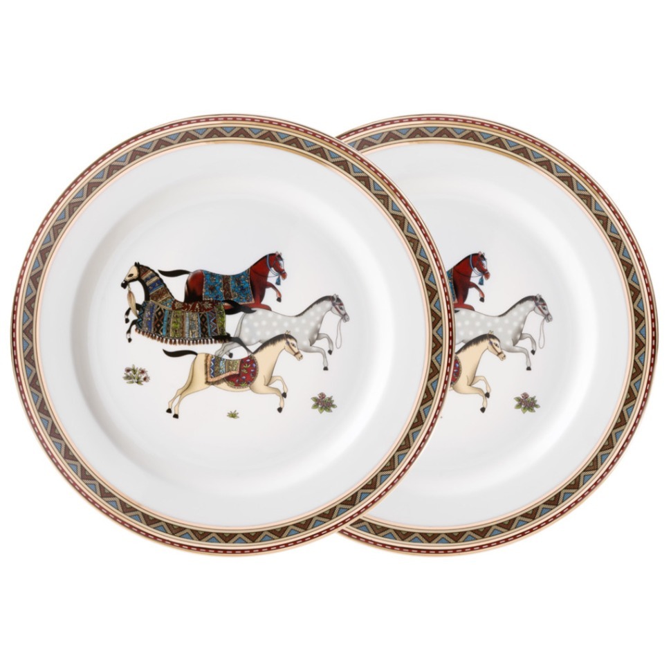 Фото Набор тарелок закусочных lefard  passage 4 шт. 22,5 см (760-844)  - интернет-магазин МегаТерем в Москве