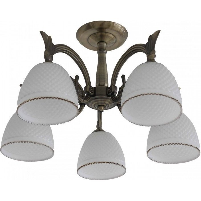 Фото Потолочная люстра Imex  MD.11410-5-S AB - интернет-магазин МегаТерем в Москве