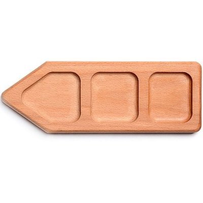 Менажница деревянная 3 секц...