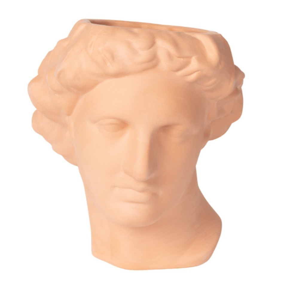 Фото Ваза для цветов apollo, 23,4 см, терракотовая (75708) - интернет-магазин МегаТерем в Москве