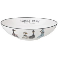 Тарелка суповая lefard "family farm" 18 * 5,2 см в форме салатника (263-1342) 