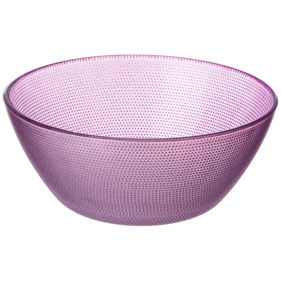 Фото Салатник 650 мл 15*15*6,4 см цвет фиолетовый мал. уп. = 6 шт. (мин.партия) Lefard (198-373) - интернет-магазин МегаТерем в Москве