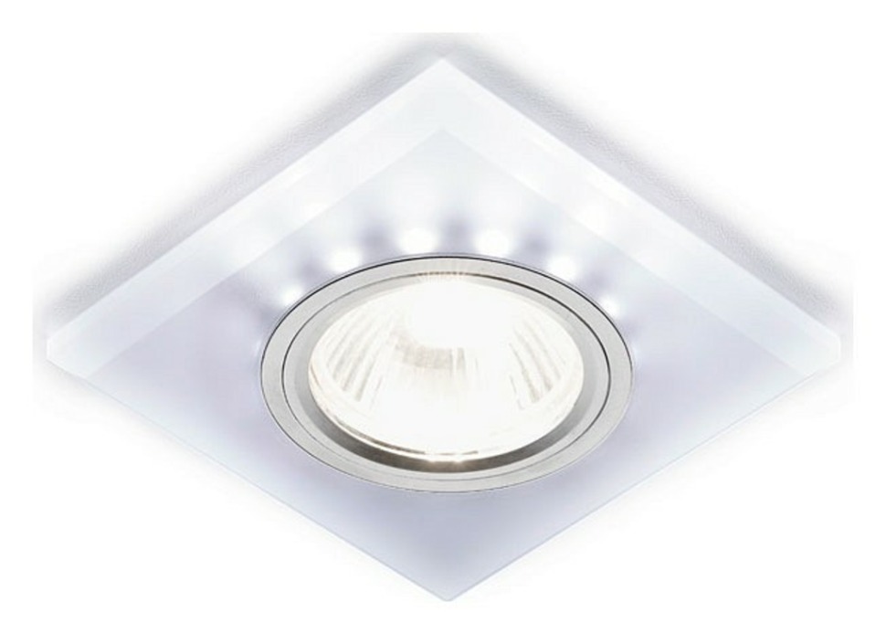 Фото Встраиваемый светильник Ambrella Light S S215 W/CH/WH AMBR_S215_W_CH_WH - интернет-магазин МегаТерем в Москве