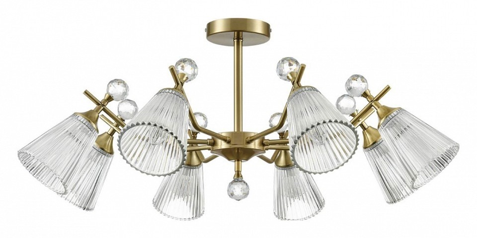 Фото Люстра на штанге Lumion Aurica 8046/8C LMN_8046_8C - интернет-магазин МегаТерем в Москве