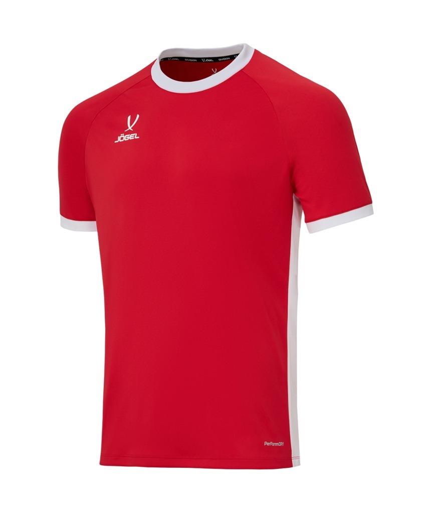 Фото Футболка игровая JÖGEL DIVISION PerFormDRY Element Jersey, красный (2116910) - интернет-магазин МегаТерем в Москве