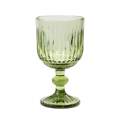 Бокал для вина"lines" green 260мл мал.уп.=6шт Lefard (781-336)