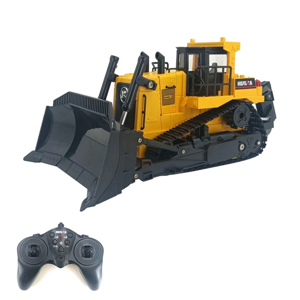 Фото Радиоуправляемый бульдозер HUINA масштаб 1:16 2.4G (HN1554) - интернет-магазин МегаТерем в Москве