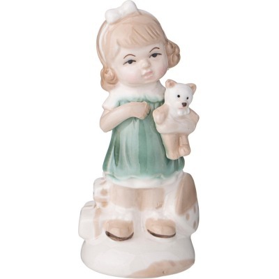 Фигурка девочка с мишкой, 5...
