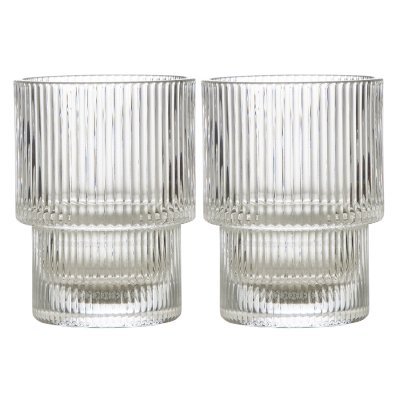 Набор стеклянных стаканов, 200 мл, 2 шт. (74782)