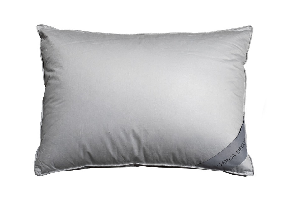 Фото Подушка Прима 50*70 экстра, 100% пух гусиный серый (TT-00013005) - интернет-магазин МегаТерем в Москве