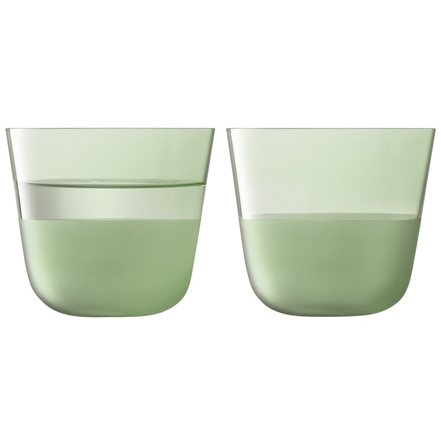 Фото Набор стаканов arc contrast, 260 мл, зеленые, 2 шт. (77627) - интернет-магазин МегаТерем в Москве