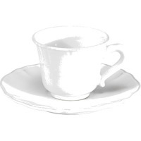 Кофейная пара TCS02-00201Z, керамика, white, Costa Nova