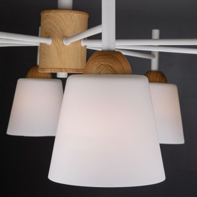 Люстра на штанге Eurosvet Fresco 70085/8 белый EV_83424