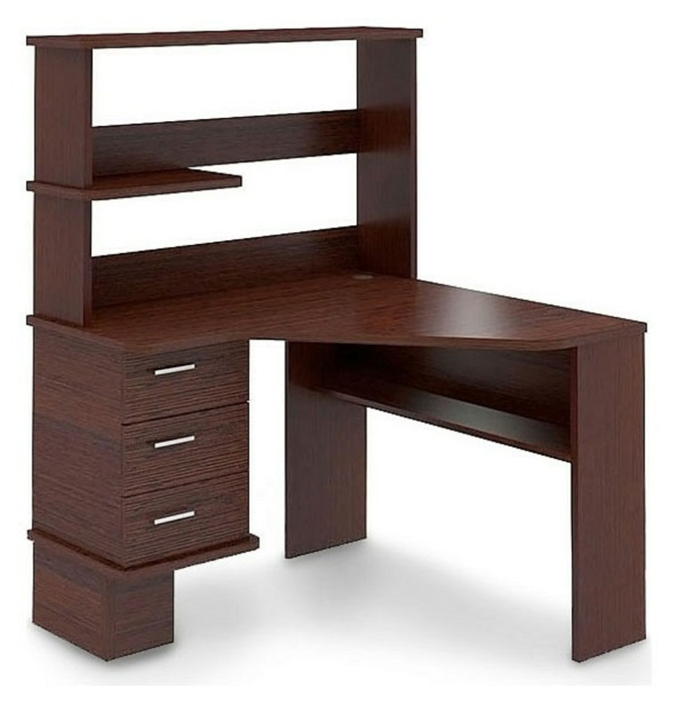 Фото Стол компьютерный Домино СД-45 MER_SD-45_V-LEV - интернет-магазин МегаТерем в Москве