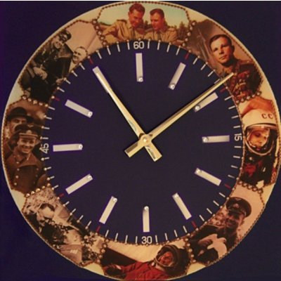 Картина Часы Космос 2 с кри...