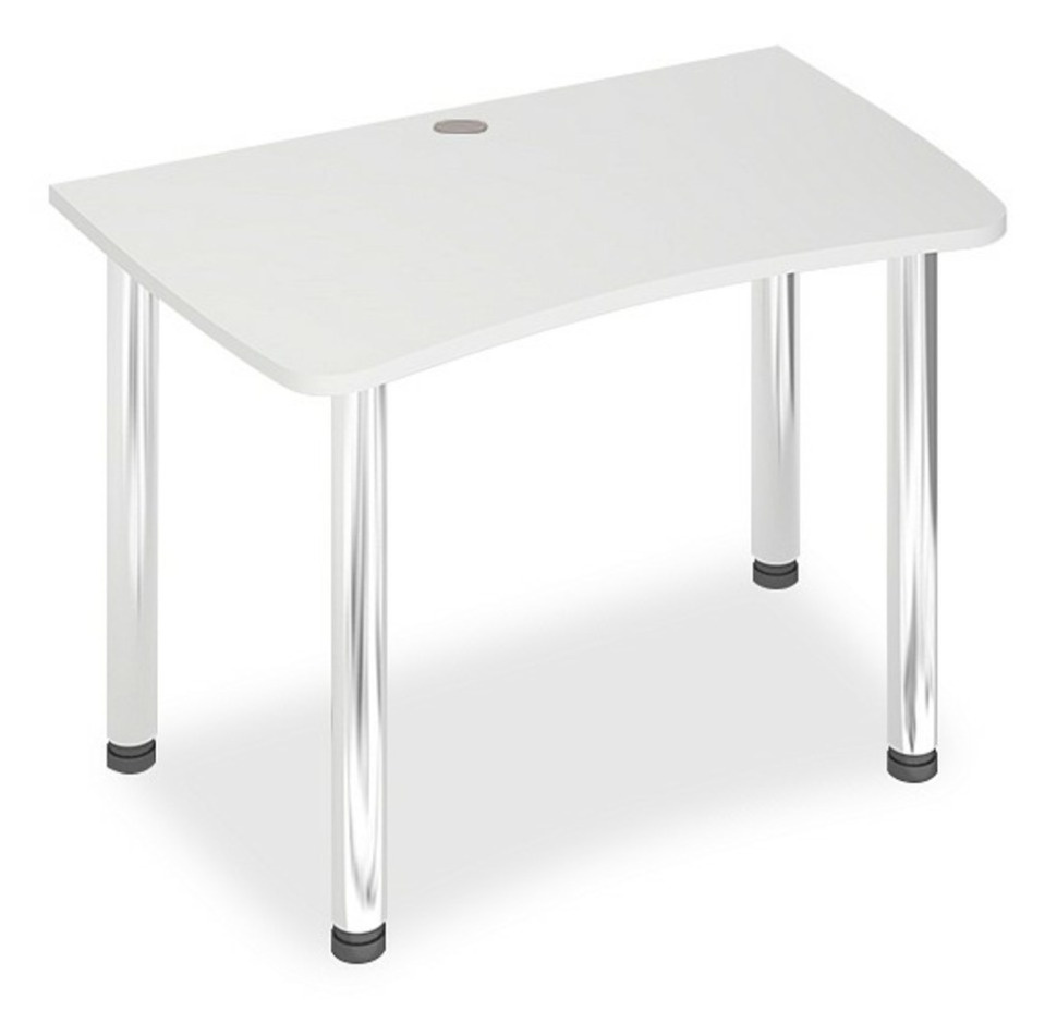 Фото Стол офисный Домино Лайт СКЛ-Софт120МО MER_SKL-Soft120MO_BE - интернет-магазин МегаТерем в Москве