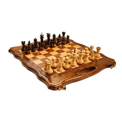 Шахматы + нарды резные 40 с...