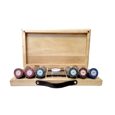 Набор для покера Casino Royale на 300 фишек в кейсе из бука, Partida (64498)