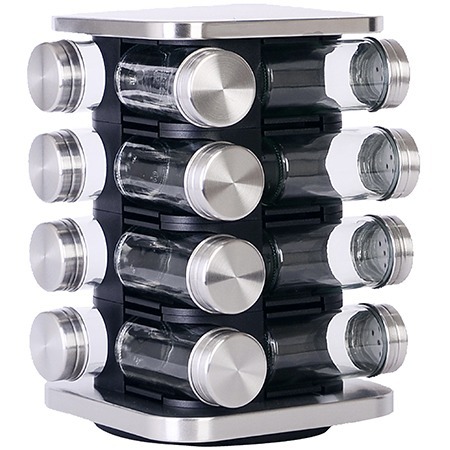 Фото Набор для специй на подставке 16 баночек (24 специи внутри) MAYER BOCH (40579) - интернет-магазин МегаТерем в Москве