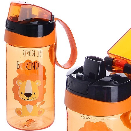 Фото Бутылка детская для воды 520 мл Львенок MAYER BOCH (80799) - интернет-магазин МегаТерем в Москве