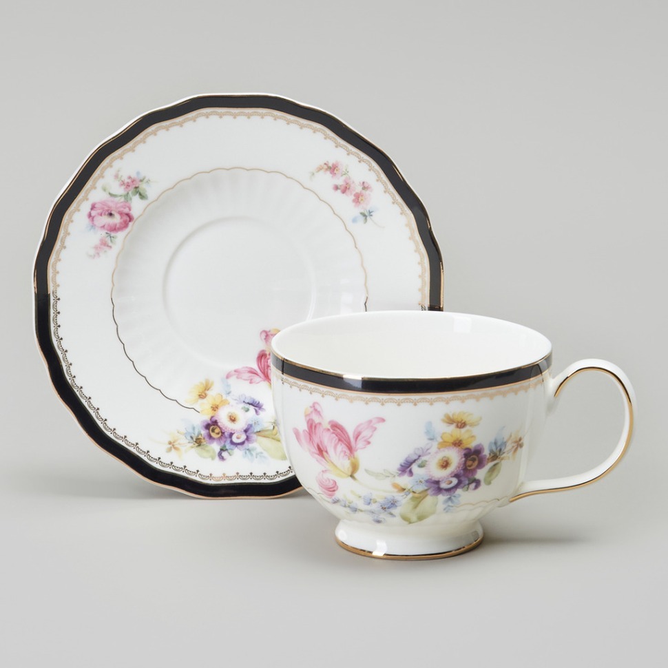 Фото Чайная пара lefard nostalgie 260 мл (590-664)  - интернет-магазин МегаТерем в Москве