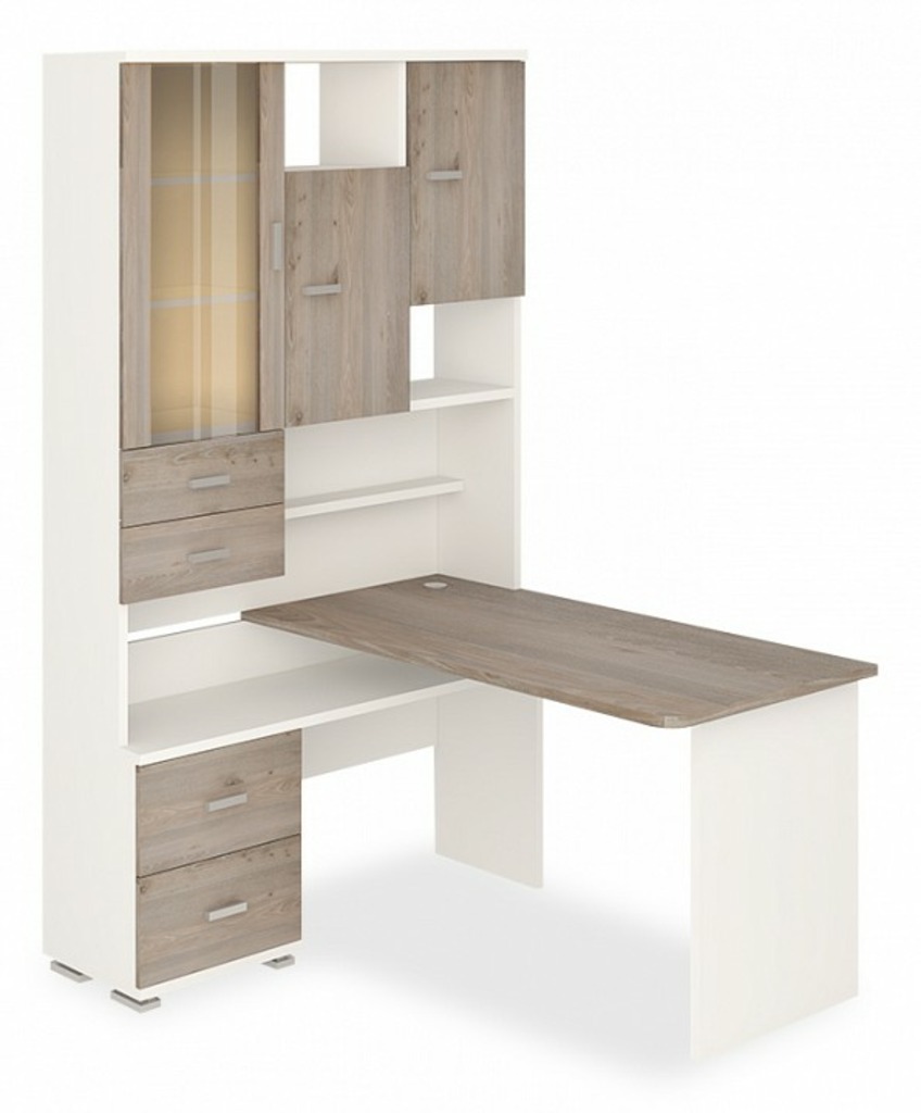 Фото Стол компьютерный Домино СР-620-140 MER_SR-620-140-BENN-LEV - интернет-магазин МегаТерем в Москве