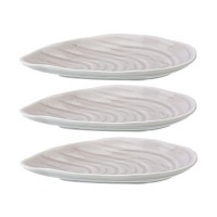 Набор для сервировки oyster shell серого цвета из коллекции sea treasures (78784)