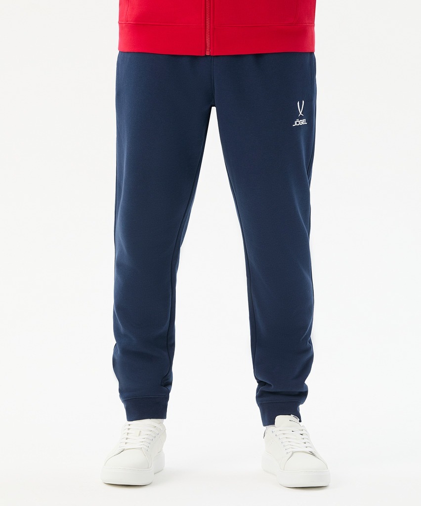 Фото Флисовые брюки JÖGEL ESSENTIAL Cotton Fleece Pants, темно-синий (2122144) - интернет-магазин МегаТерем в Москве