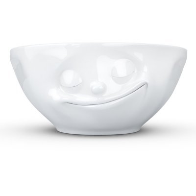 Чаша happy, 350 мл, белая (71244)