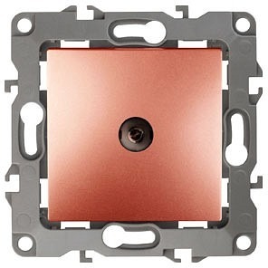 Фото ТВ-розетка без рамки Эра Эра 12 12-3101-14 ER_B0019341 - интернет-магазин МегаТерем в Москве