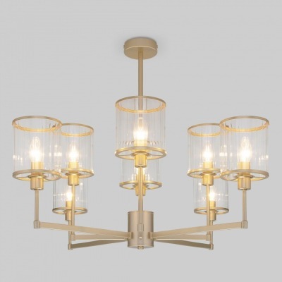 Люстра на штанге Eurosvet Inari 60144/8 золото EV_a061943