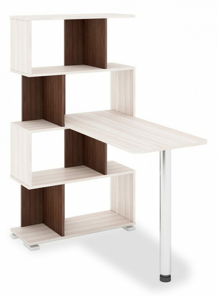 Фото Стол компьютерный Домино СЛ-5-4СТ MER_SL-5-4ST_KSHK - интернет-магазин МегаТерем в Москве