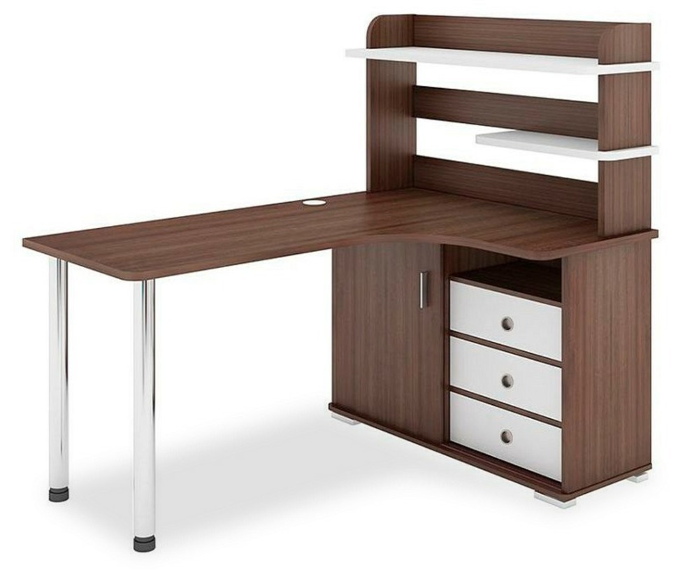 Фото Стол компьютерный СР-145М MER_SR-145M_SHBESH-PRAV - интернет-магазин МегаТерем в Москве