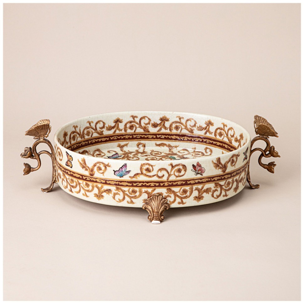 Фото Блюдо декоративное 40.5x26x12 см Lefard (469-378) - интернет-магазин МегаТерем в Москве