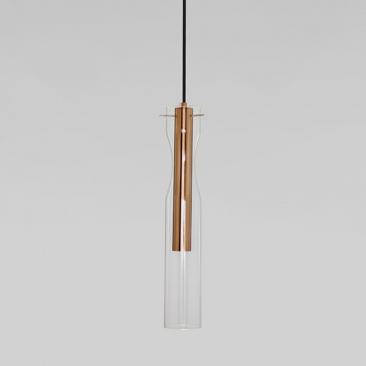 Фото Подвесной светильник Eurosvet Swan 50253/1 LED латунь EV_a063268 - интернет-магазин МегаТерем в Москве