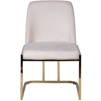 Стул велюр кремовый/золото 54*56*89см (TT-00004859)