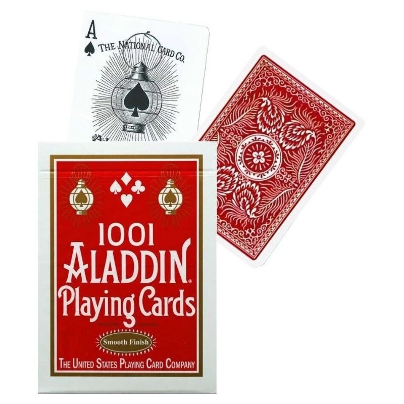 Фото Карты Bicycle Aladdin Playing Cards red (64855) - интернет-магазин МегаТерем в Москве