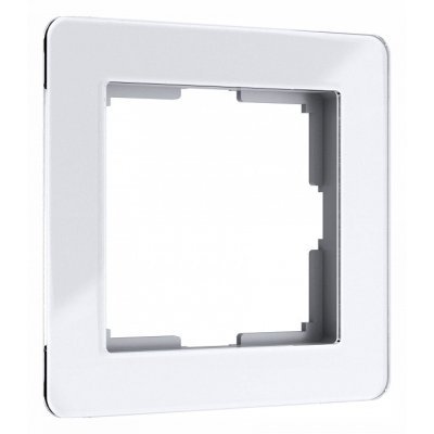 Рамка на 1 пост Werkel Acrylic (белый) W0012701 WRK_a059313