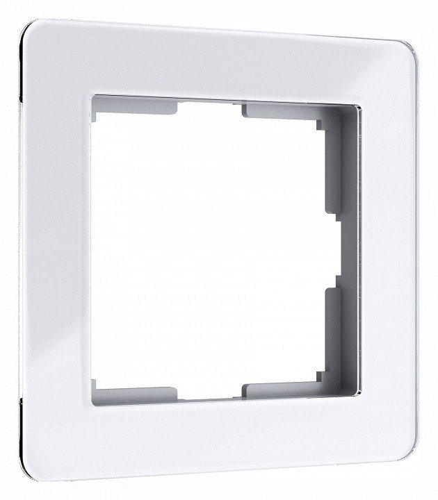 Фото Рамка на 1 пост Werkel Acrylic (белый) W0012701 WRK_a059313 - интернет-магазин МегаТерем в Москве