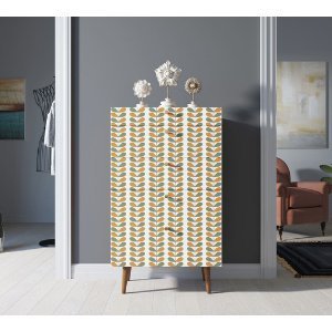 Фото Комод высокий Berber 23 принт арт BB10/Print_23-ET - интернет-магазин МегаТерем в Москве