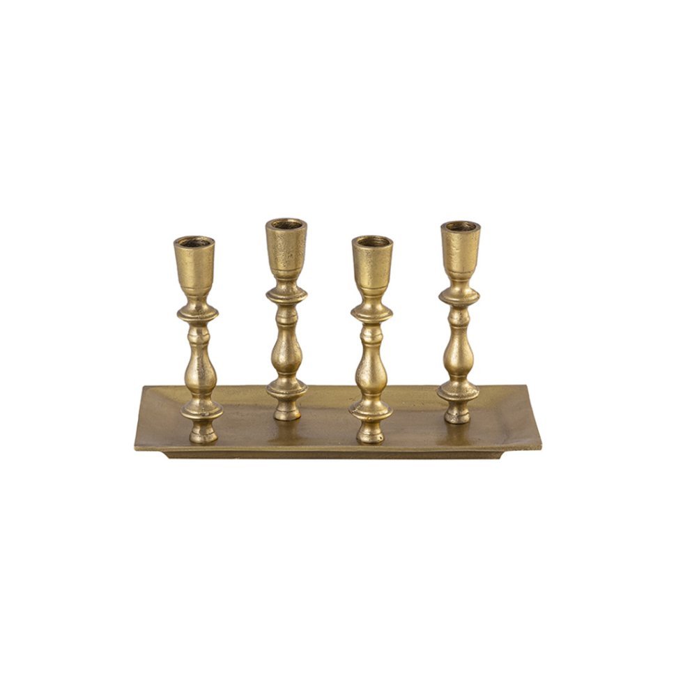 Фото Подсвечник 16542-30/G, металл, Antique gold, ROOMERS FURNITURE - интернет-магазин МегаТерем в Москве