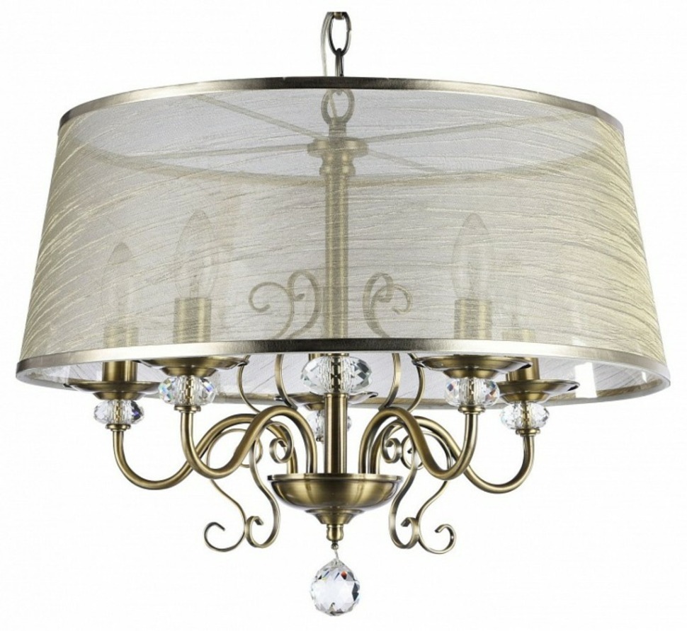 Фото Подвесной светильник Freya Driana FR2405-PL-05C-BZ MY_FR2405-PL-05C-BZ - интернет-магазин МегаТерем в Москве