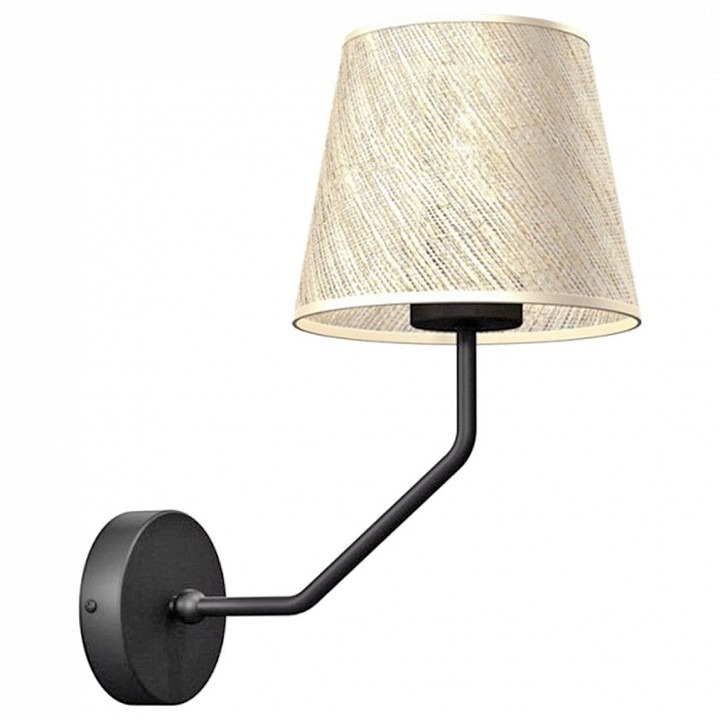 Фото Бра Imex MD.8375 MD.8375-1-W-BK IMX_MD.8375-1-W-BK - интернет-магазин МегаТерем в Москве