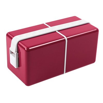 Ланч-бокс o eat бургунди (61706)