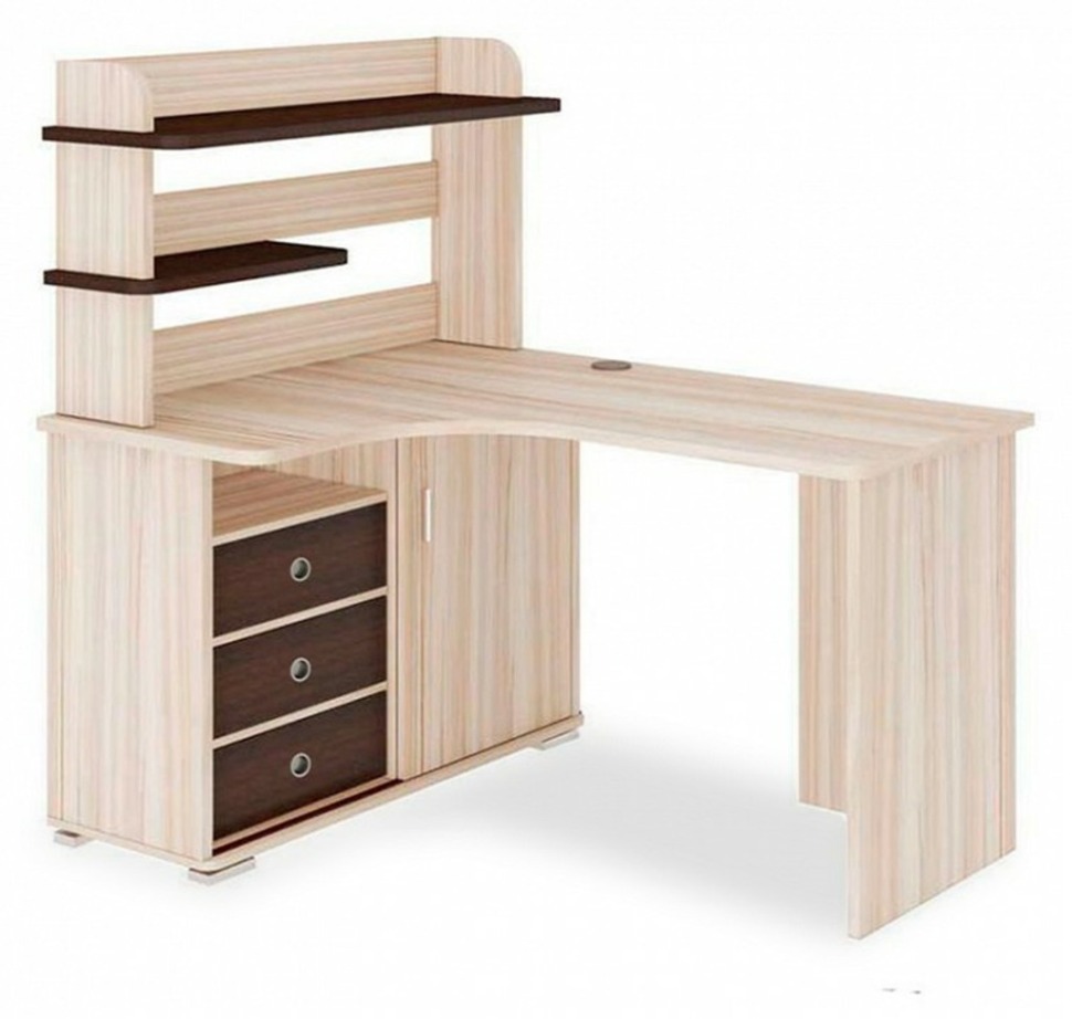 Фото Стол компьютерный Домино СР-145 MER_SR-145-KVK-LEV-NOVYJ - интернет-магазин МегаТерем в Москве