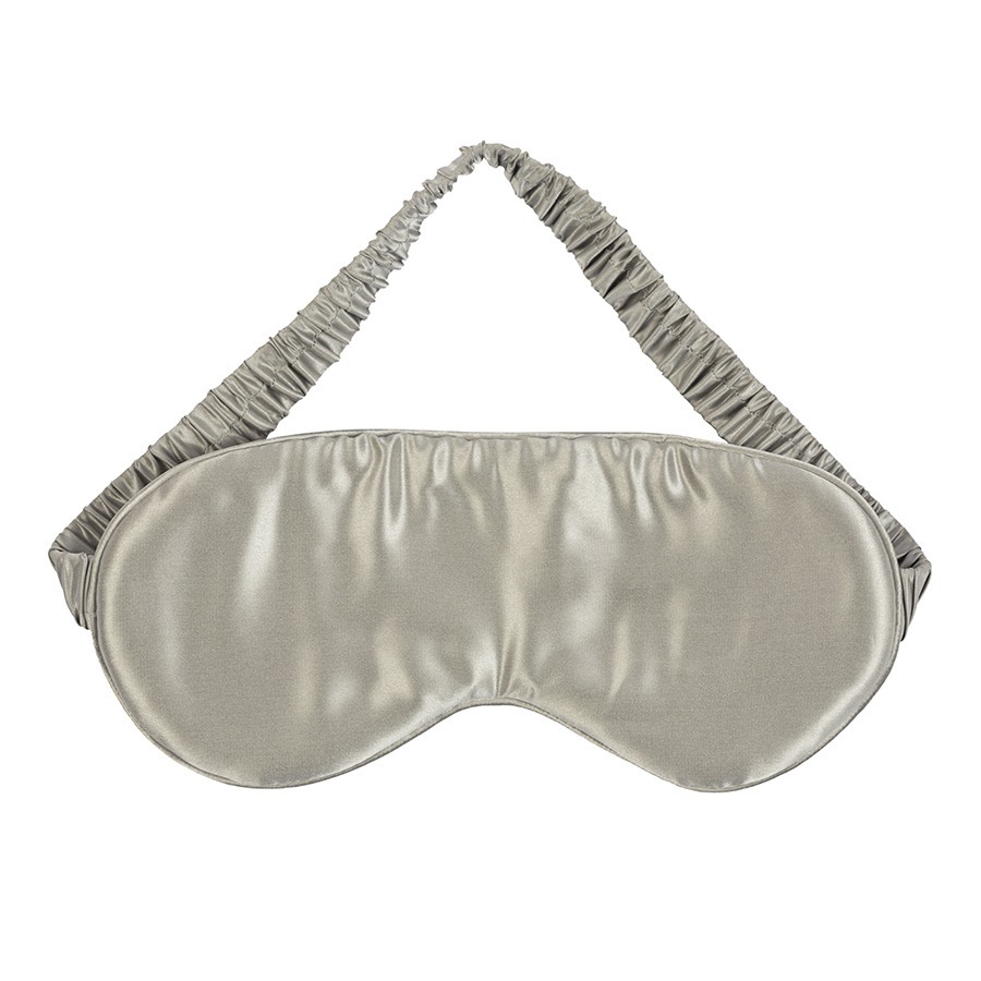 Фото Маска для сна из натурального шелка светло-серого цвета из коллекции essential (76088) - интернет-магазин МегаТерем в Москве